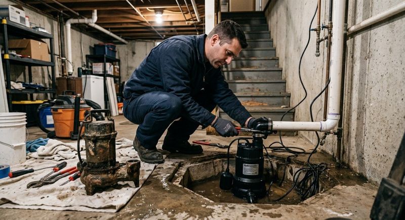 Basement Sump Pump Service in Montgomery, AL